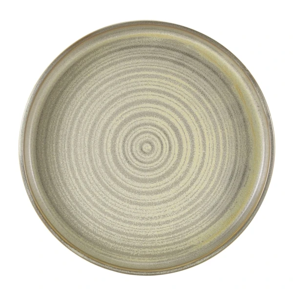 Terra Porcelain Matt Grå serveringsfat 26 cm PR-PMG26 by Genware color Svart