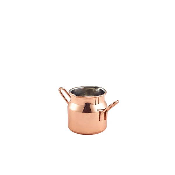 Mini Copper Milk Gräddkanna 2,5 oz MMC25C by Genware color Svart