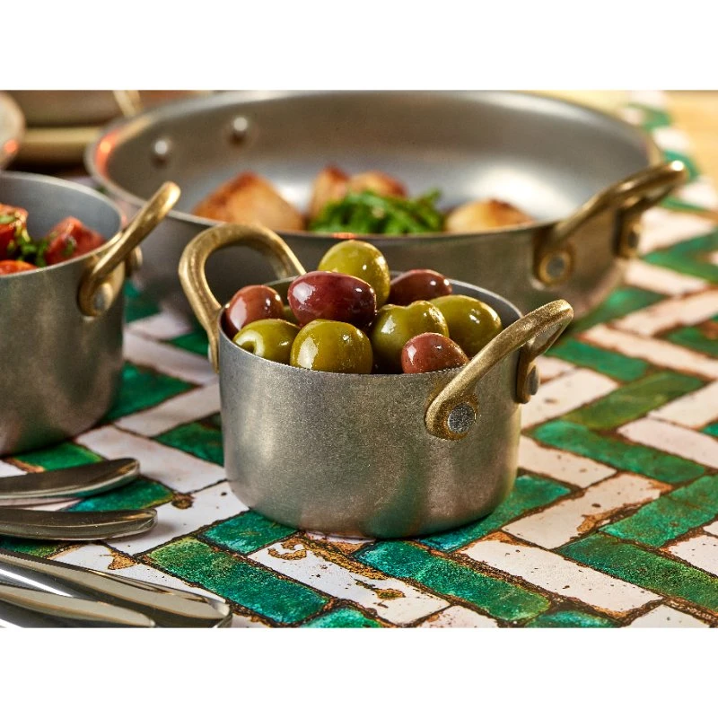 GenWare Vintage Steel Mini-gratängform 7,8 x 4,5 cm SCD8V by Genware color Svart