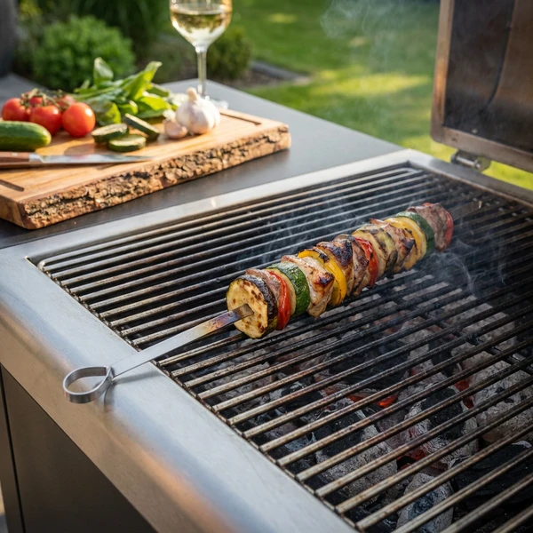 Hendi Grillspett i Stål 1 st 170328 by Hendi color Svart