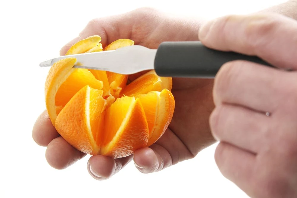 Hendi Zestjärn Citrusskalare i Svart Plast och Metall 856055 by Hendi color Svart
