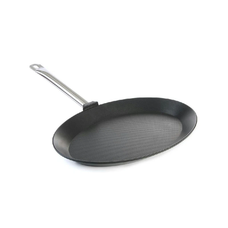 Hendi Fiskpanna Oval Titanium Professional 38x26cm 629604 by Hendi color Svart