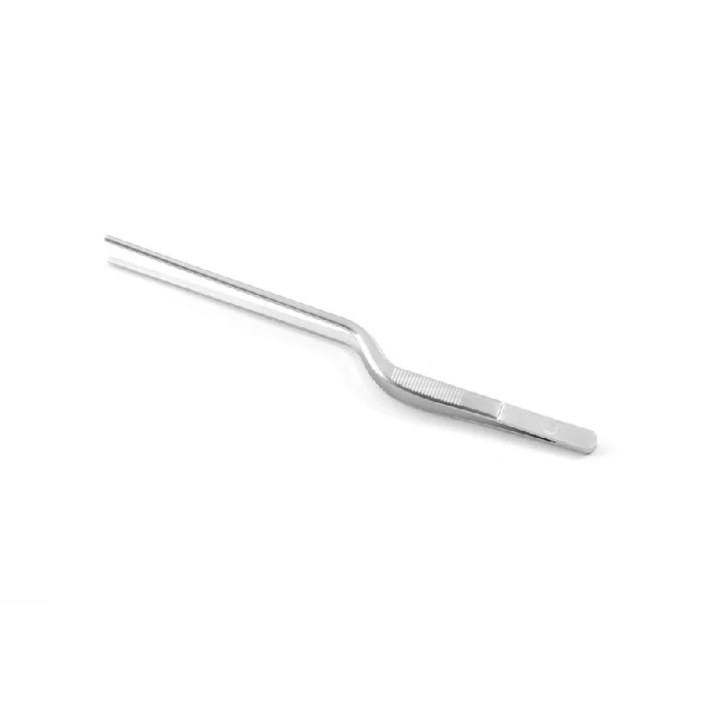 Hendi Vinklad Uppläggningspincett Rostfritt Stål 20cm 680087 by Hendi color Svart