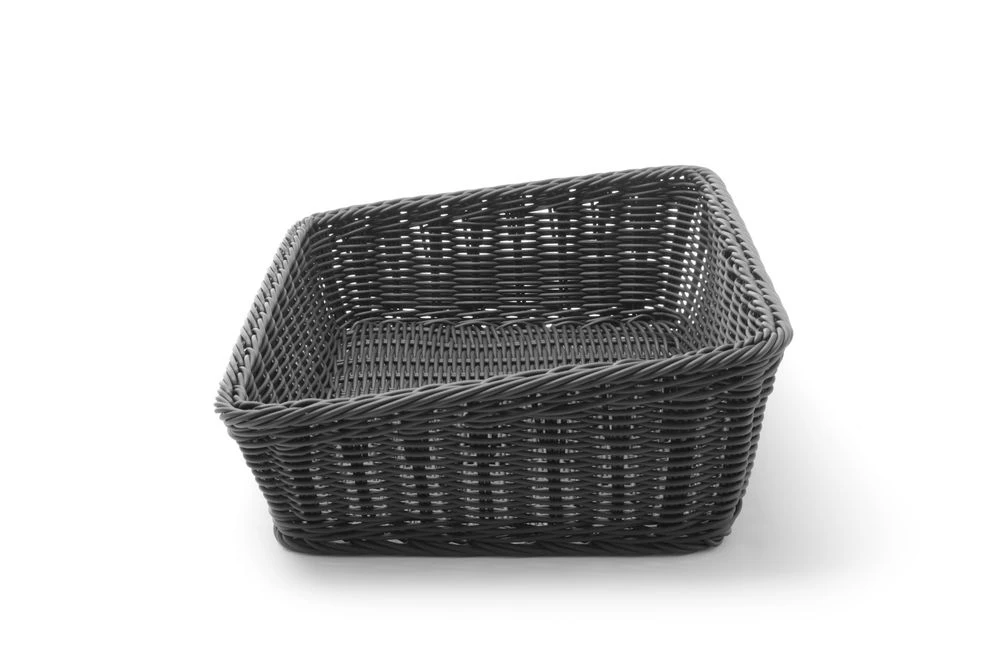 Hendi Brödkorg Lutande Plast Svart 40x30 cm 426678 by Hendi color Svart