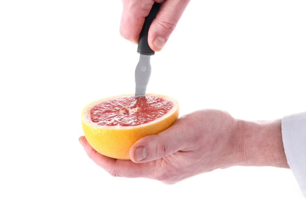 Hendi Grapefruktkniv Svart Plast/Stål 21cm 856185 by Hendi color Svart