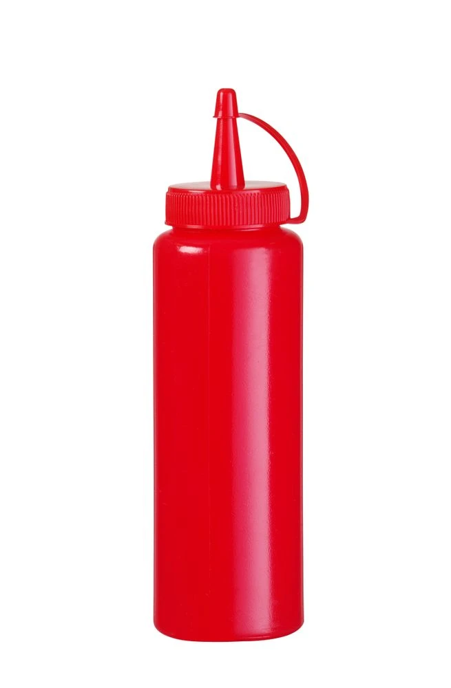 Hendi Dressingflaska Röd Plast 200ml 558010 by Hendi color Svart