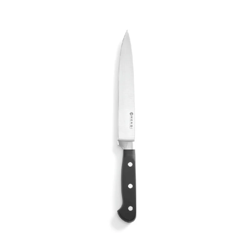 Hendi Förskärarkniv 20cm Svart Plast/Stål 781340 by Hendi color Svart