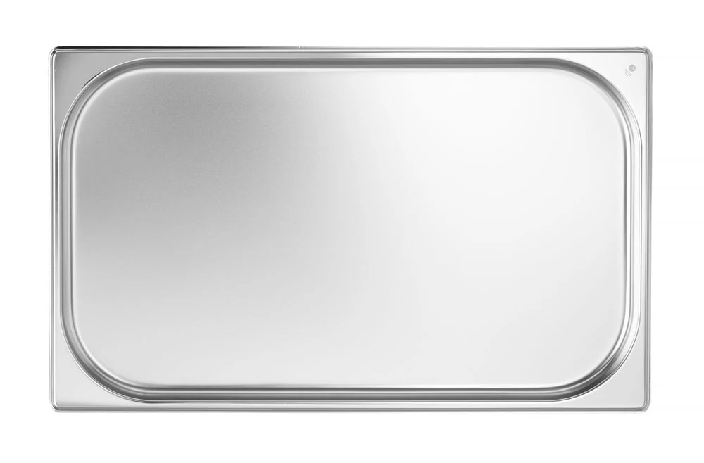 Hendi GN 1/1 Kantin Rostfritt Stål 530x325x(H)20 mm 800102 by Hendi color Svart