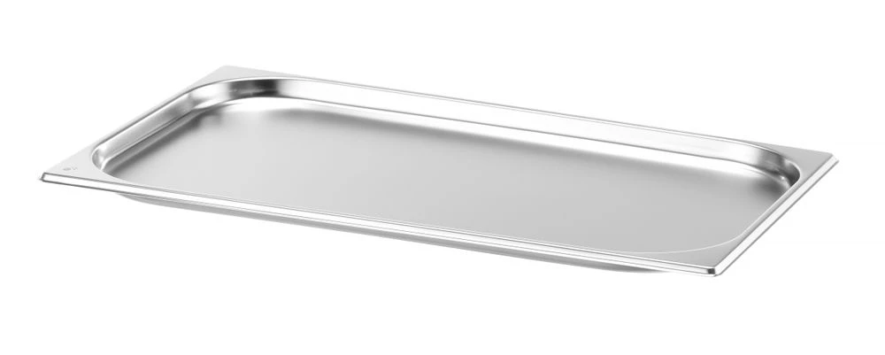 Hendi GN 1/1 Kantin Rostfritt Stål 530x325x(H)20 mm 800102 by Hendi color Svart