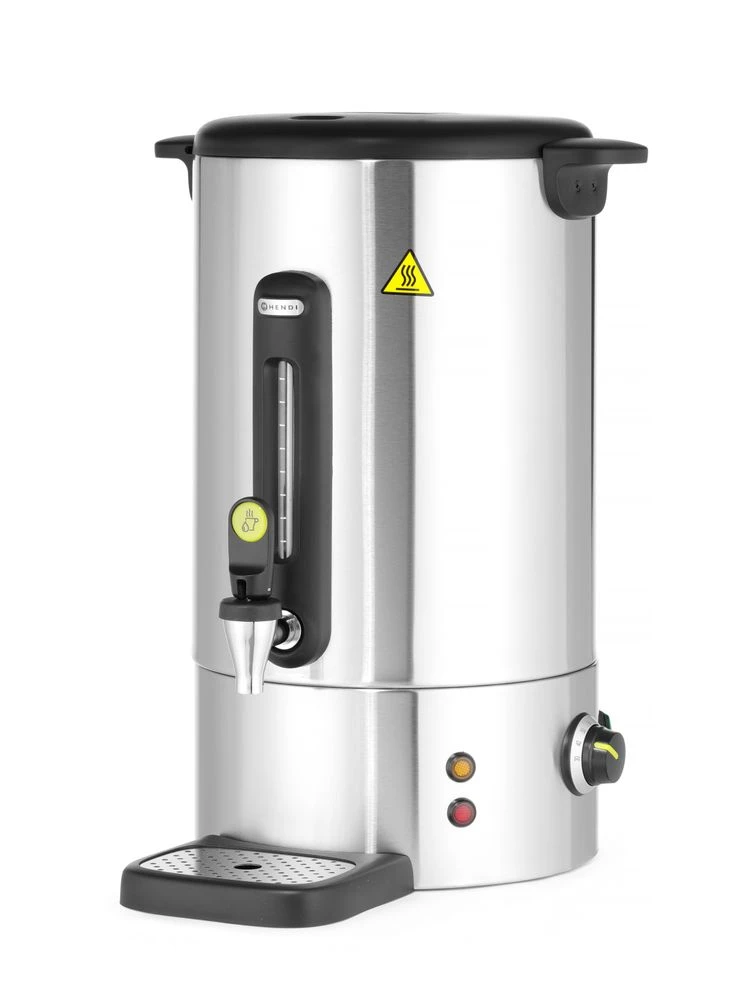 Hendi UNIQ Vattenvärmare 16L Silver 211427 by Hendi color Svart
