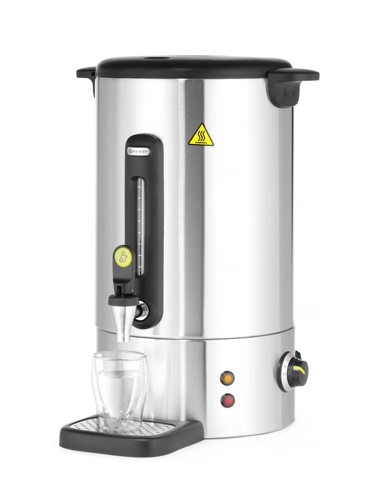 Hendi UNIQ Vattenvärmare 16L Silver 211427 by Hendi color Svart