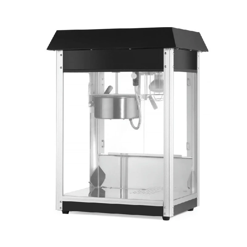 Hendi Popcornmaskin Svart Metall och Glas 282762 by Hendi color Svart