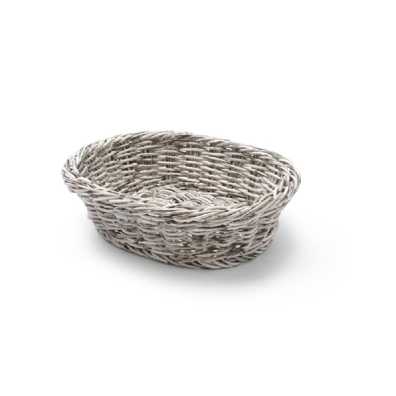 Hendi Brödkorg Oval Ljusgrå Plast 25x19cm 426616 by Hendi color Svart