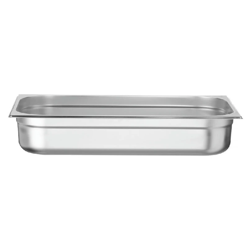 Hendi GN 1/1 Kantin Rostfritt Stål 530x325x(H)100 mm 800133 by Hendi color Svart