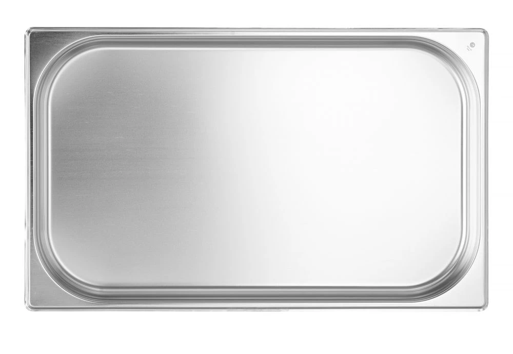 Hendi GN 1/1 Kantin Rostfritt Stål 530x325x(H)100 mm 800133 by Hendi color Svart