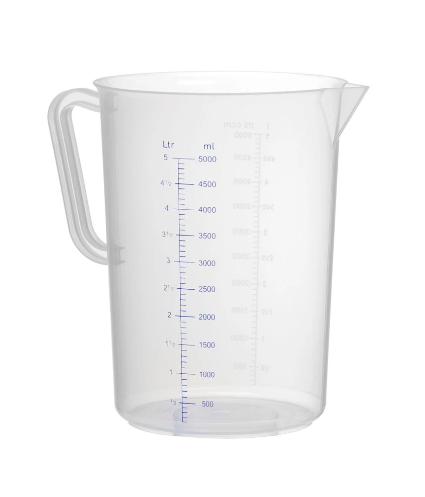 Hendi Måttkanna Polypropen Plast 5L 567500 by Hendi color Svart