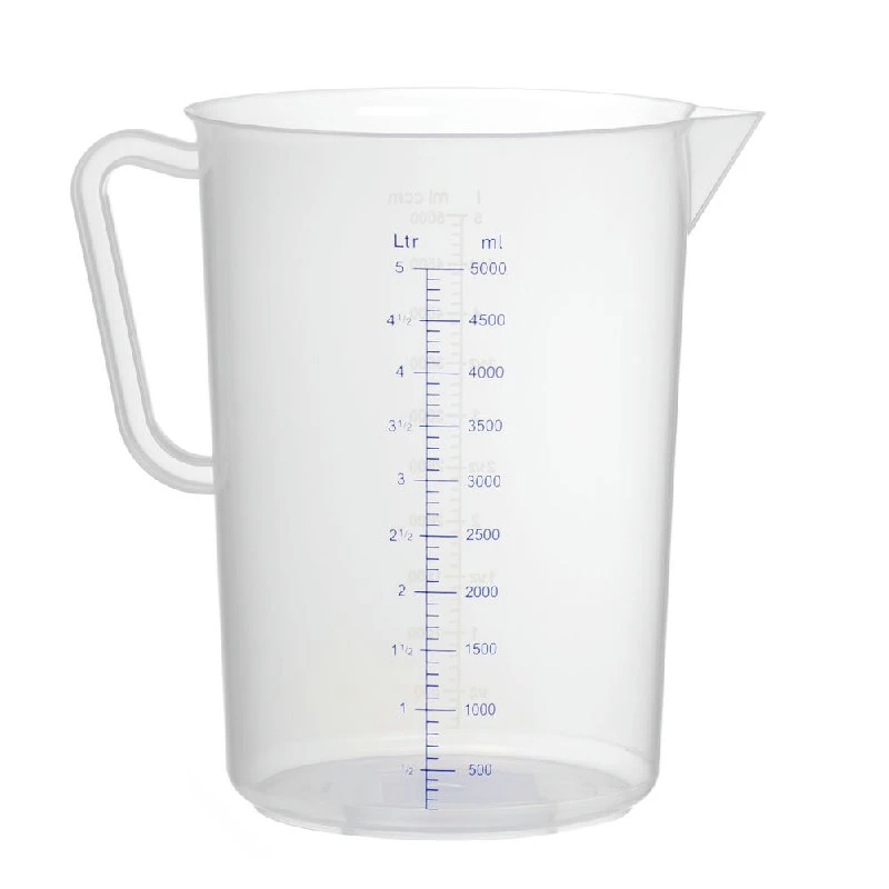 Hendi Måttkanna Polypropen Plast 5L 567500 by Hendi color Svart