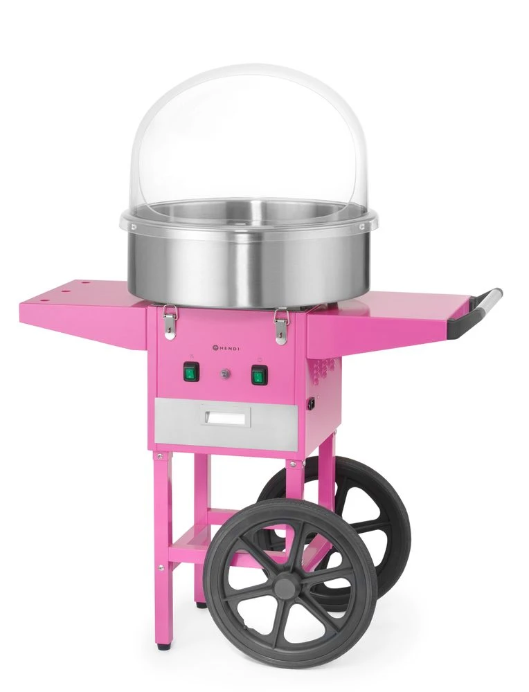 Hendi Sockervaddsmaskin Rosa Metall 282809 by Hendi color Svart