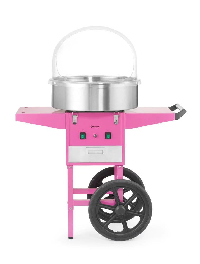 Hendi Sockervaddsmaskin Rosa Metall 282809 by Hendi color Svart