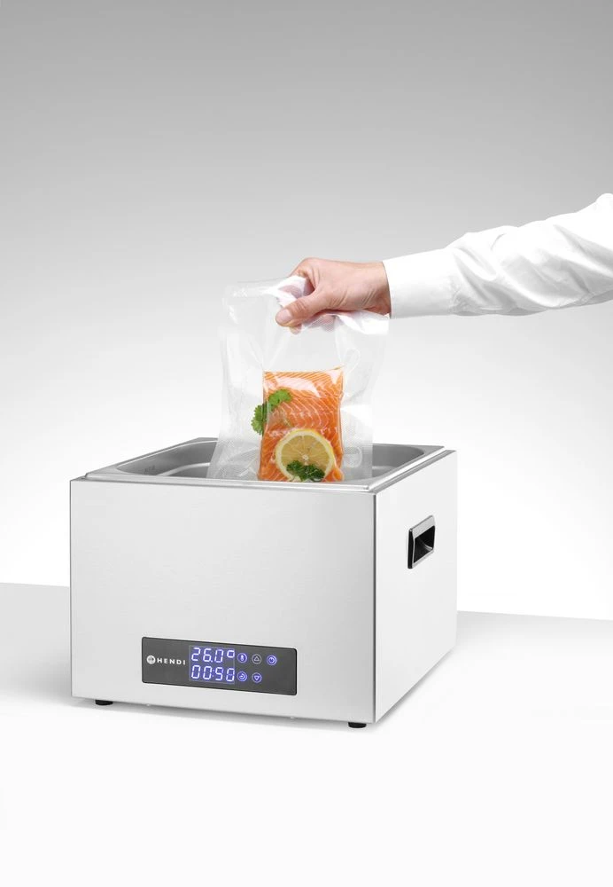 Hendi Sous Vide-behållare GN 2/3 metall 225264 by Hendi color Svart