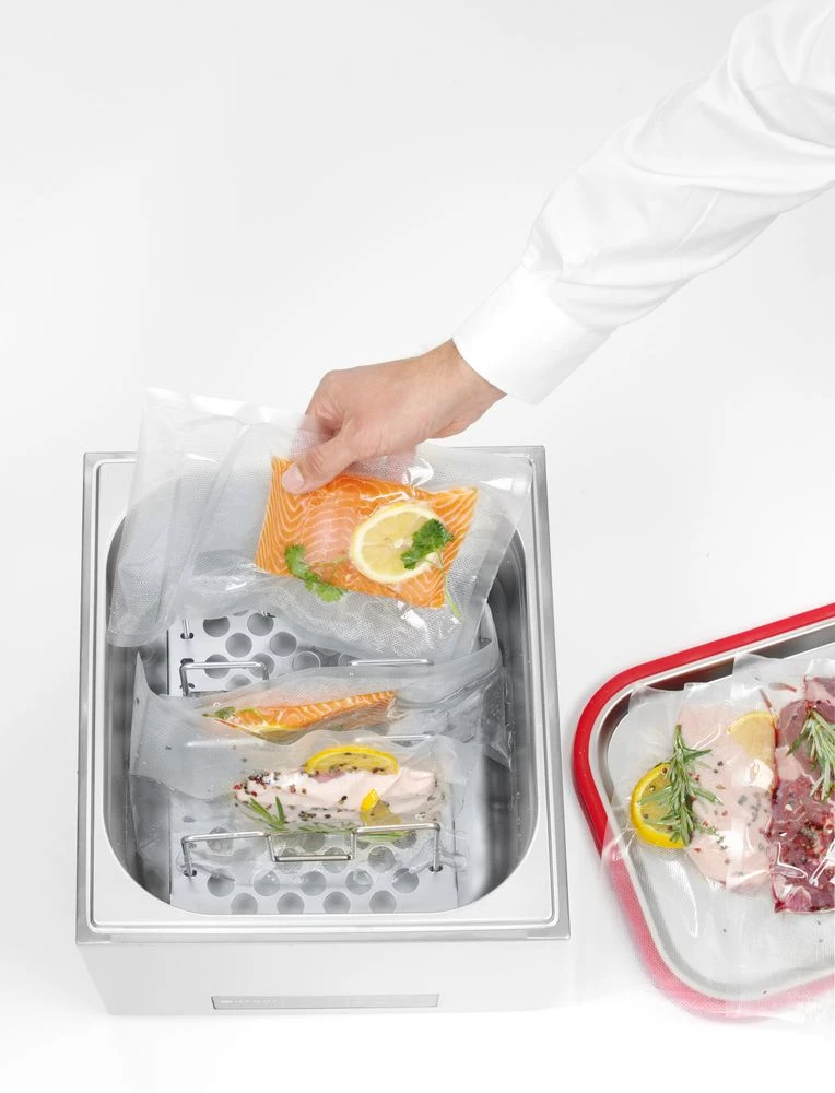 Hendi Sous Vide-behållare GN 2/3 metall 225264 by Hendi color Svart