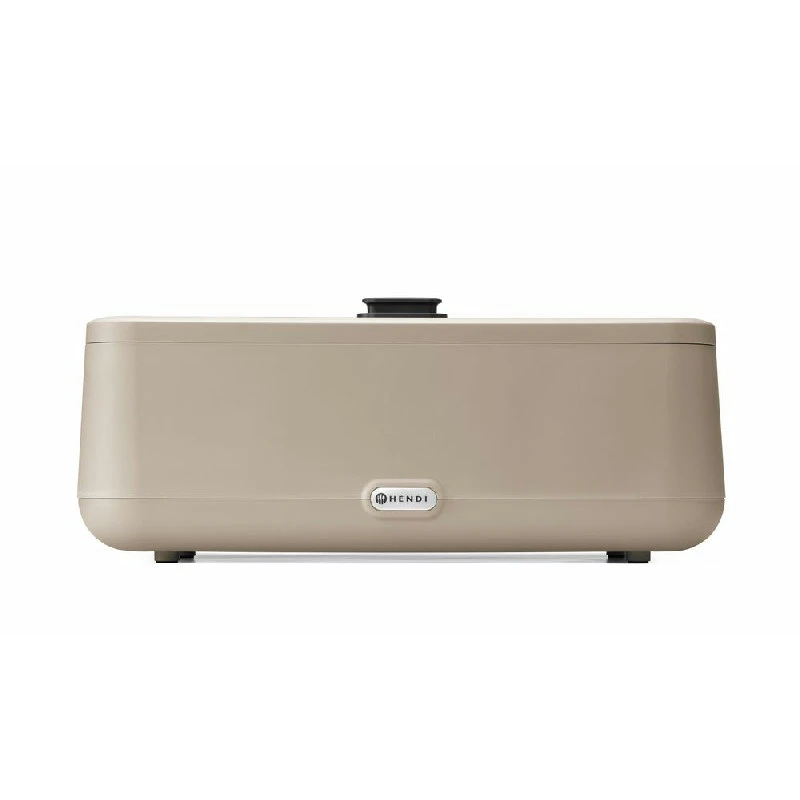 Hendi UNIQ Chafing Dish Beige GN 1/1 Glaslock 700W 470442 by Hendi color Svart