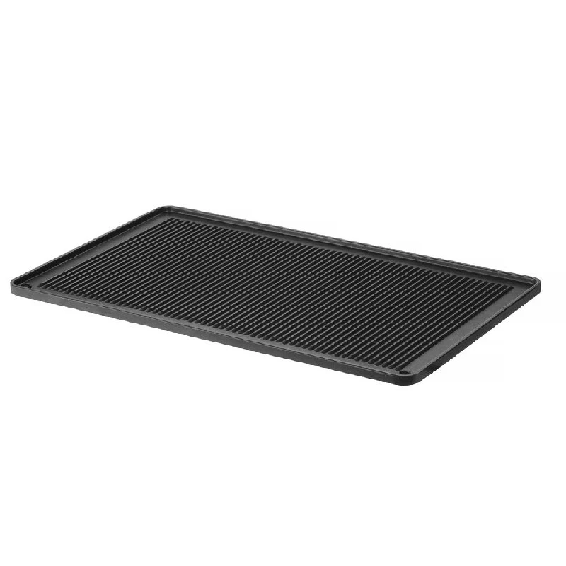 Hendi Grillplåt för Ugn Räfflad GN 1/1 Aluminium 808825 by Hendi color Svart