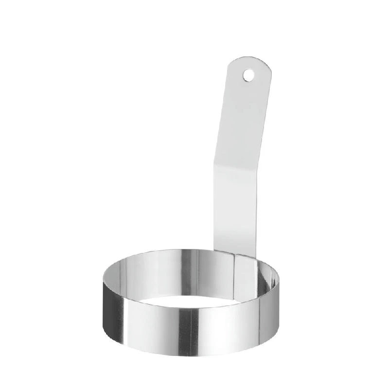Hendi Äggring med handtag i metall 1 st 512074 by Hendi color Svart