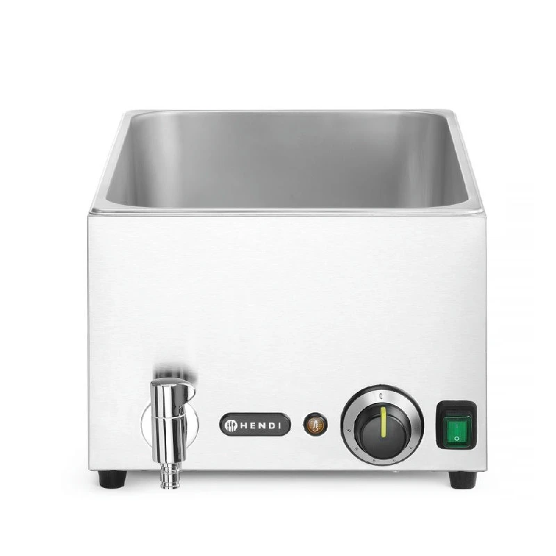 Hendi Bain-Marie Ranger med Avtappningskran 238912 by Hendi color Svart