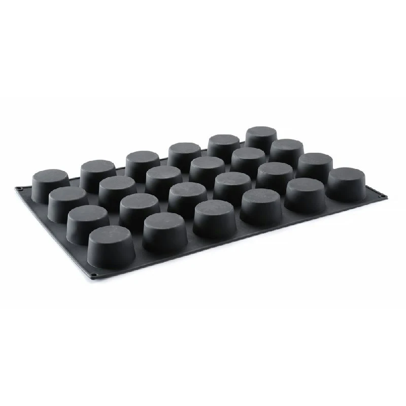 Hendi Silikonform Muffin 1 st 677223 by Hendi color Svart