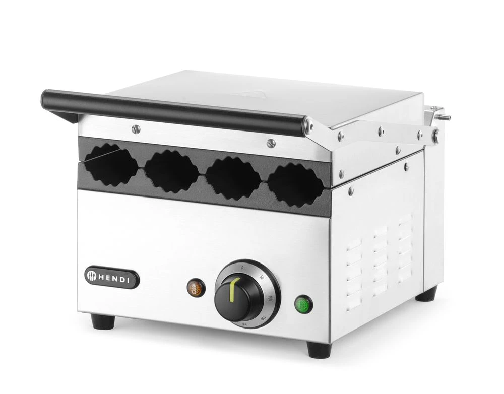 Hendi Kontaktgrill för hotdogs och wraps metall 263594 by Hendi color Svart