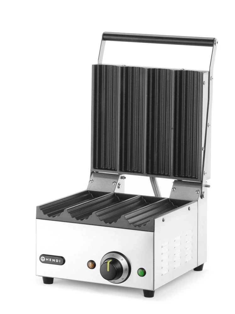Hendi Kontaktgrill för hotdogs och wraps metall 263594 by Hendi color Svart