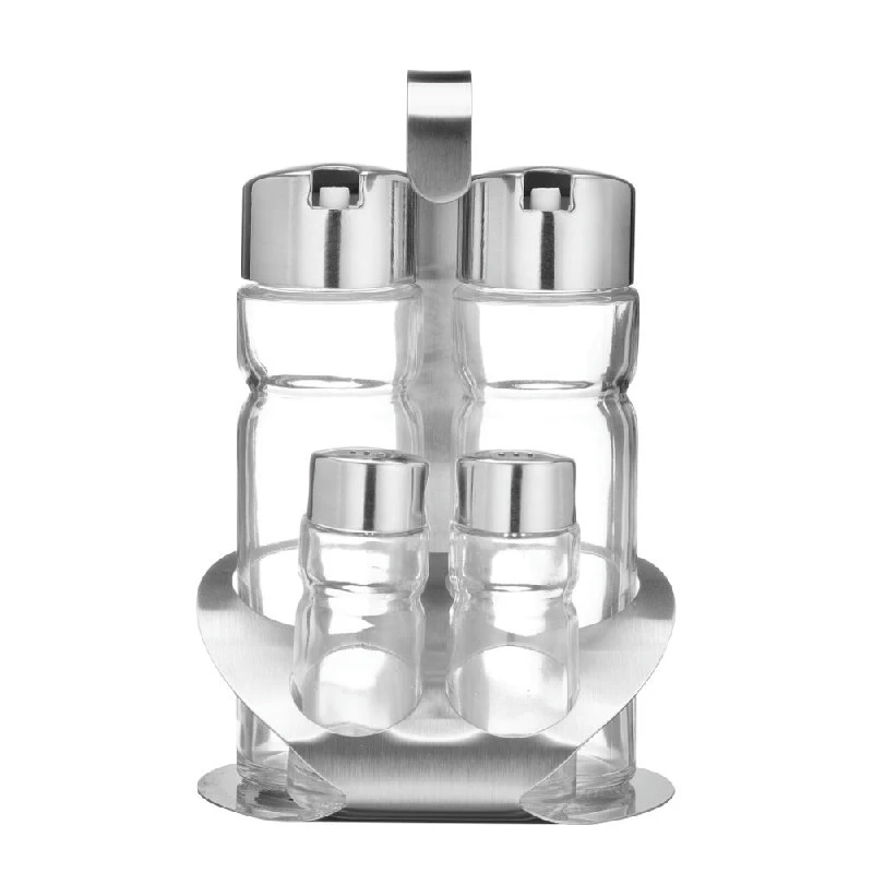 Hendi Salt- och pepparset metall 2 delar 465356 by Hendi color Svart