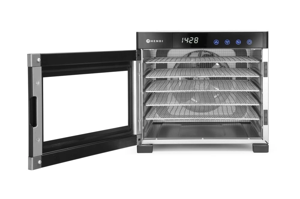 Hendi Dehydrator Mattork med 6 Brickor 229033 by Hendi color Svart