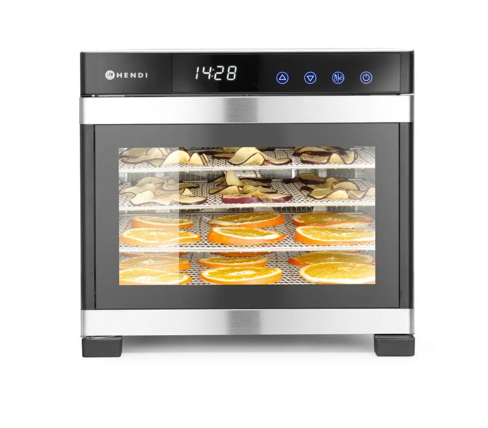 Hendi Dehydrator Mattork med 6 Brickor 229033 by Hendi color Svart