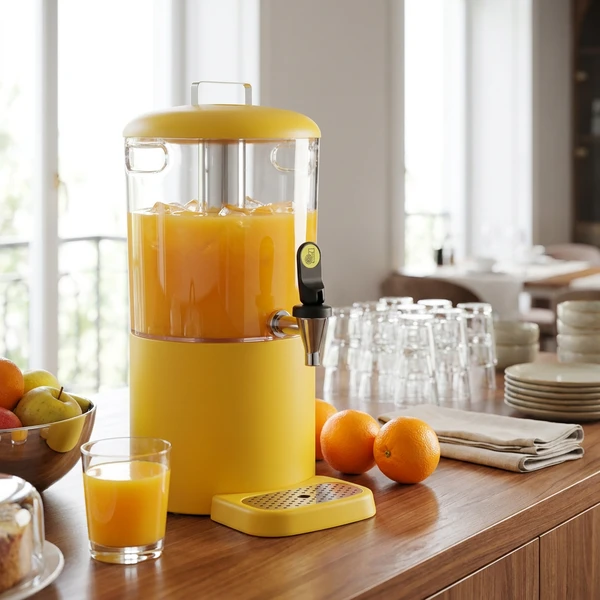 Hendi UNIQ Juicedispenser Gul 4 L 425022 by Hendi color Svart