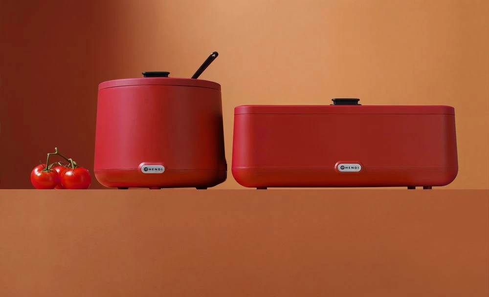 Hendi UNIQ Soppstation Röd 8L 860571 by Hendi color Svart