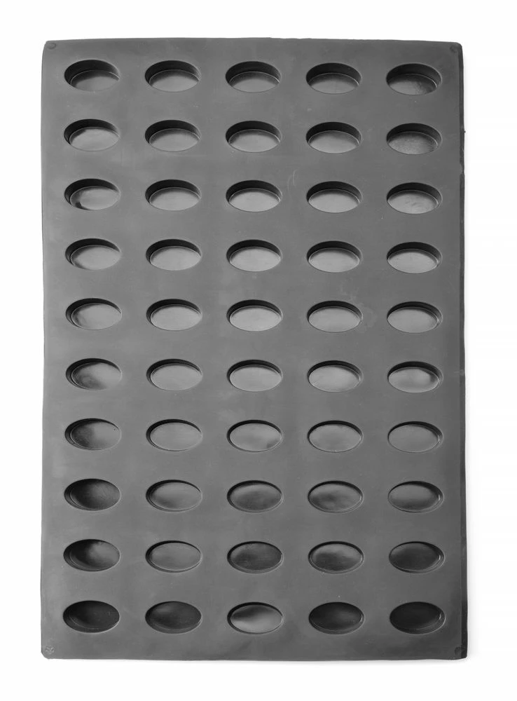 Hendi Silikonform Oval 1 st 677247 by Hendi color Svart