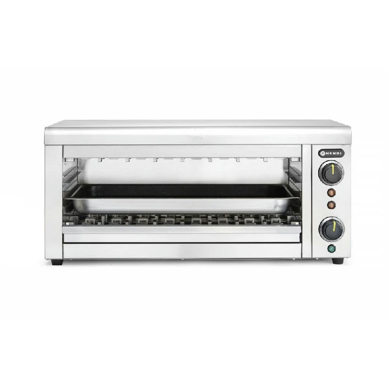 Hendi Salamandergrill GN 1/1 med infraröd värme 264409 by Hendi color Svart