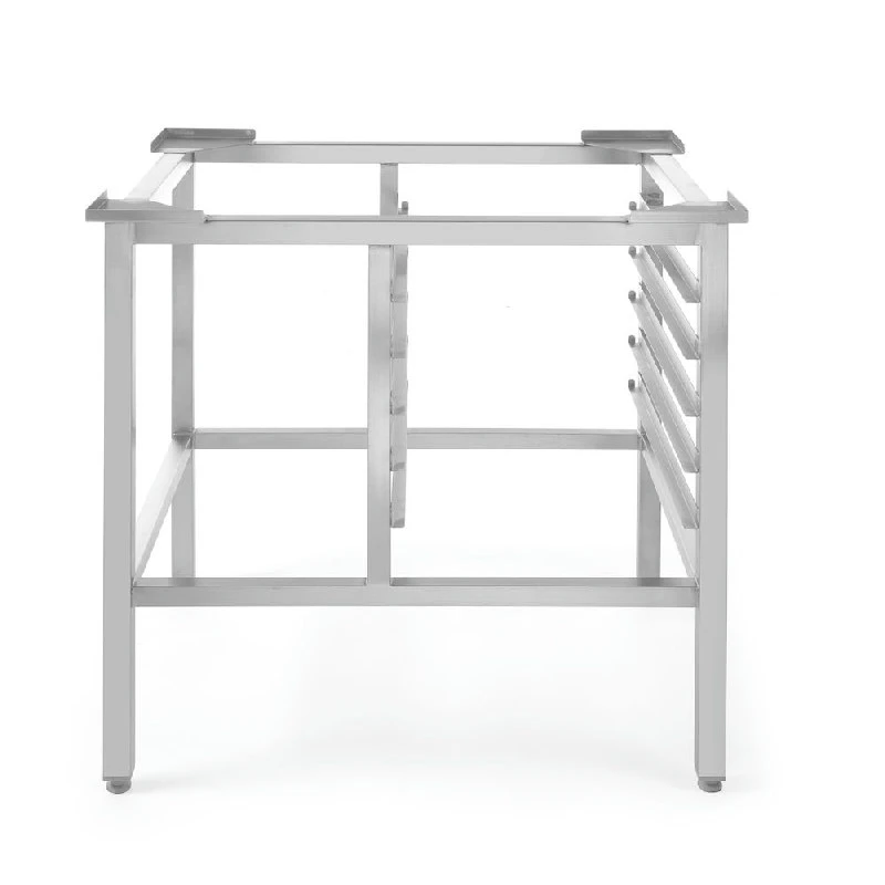Hendi Stativ till Konvektionsugn med Gejdrar 4x GN 2/3 224823 by Hendi color Svart