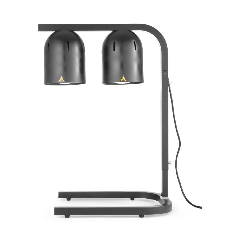 Hendi Infraröd Värmelampa med 2 Lampor Svart Metall 273913 by Hendi color Svart