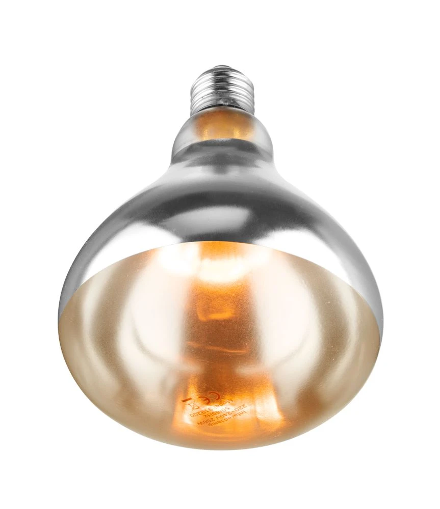 Hendi Infraröd Värmelampa Vitt Glas 919200 by Hendi color Svart