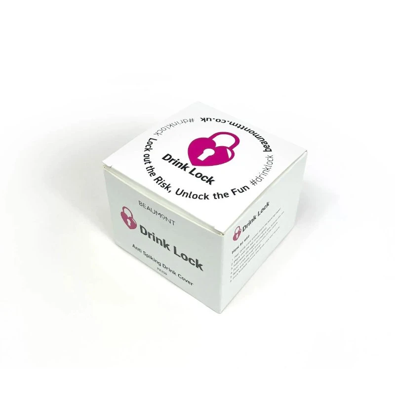 Drink Cover - Skydd mot drinkspikning 250 st BTBL3984 by Drink Lock color Svart