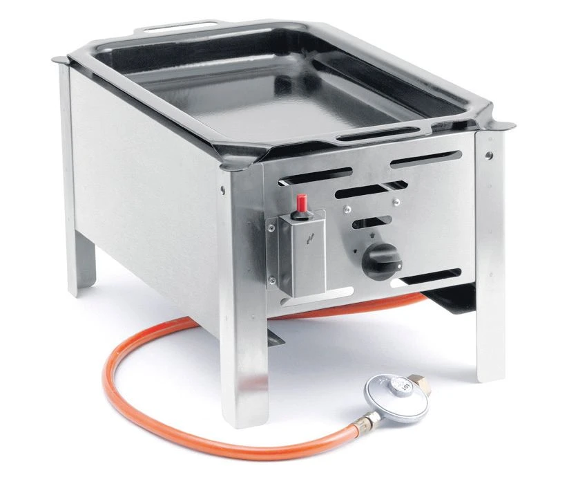 Hendi Bake-Master Mini Gasgrill Metall 154601 by Hendi color Svart