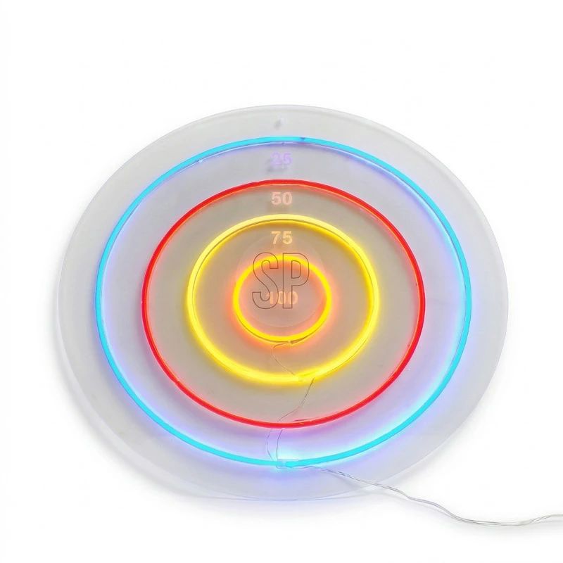 Darttavla Neon 45x45 cm NE1200080  color Svart