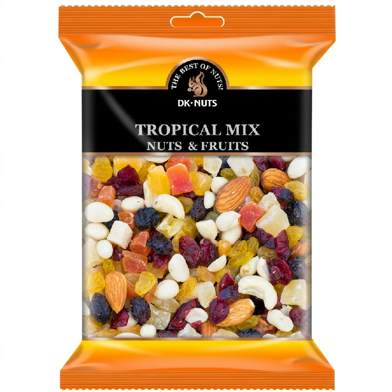 Dknuts Tropical Mix Nötter & Frukt 0,35 kg 106D by DK-NUTS color Svart