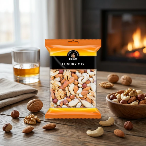 Dknuts Luxury Mix Nötblandning 0,25 kg 101D by DK-NUTS color Svart