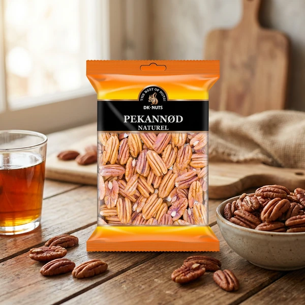 Pekannötter (Naturell) 0,18 kg 171D by DK-NUTS color Svart
