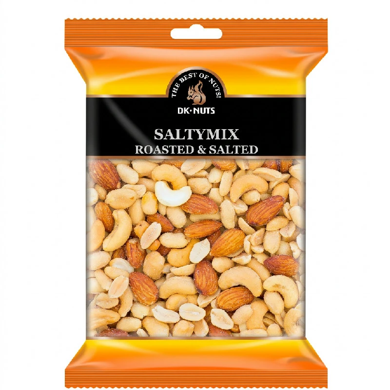 Dknuts Salty Mix Rostade & Saltade Nötter 0,325 kg 104D by DK-NUTS color Svart