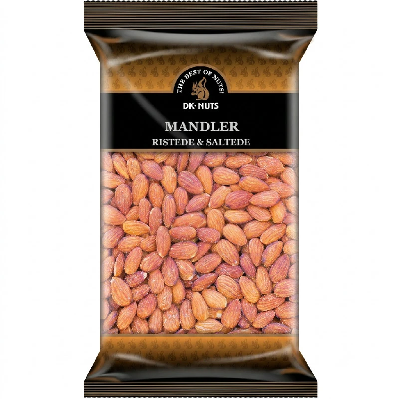 Lyxmandlar (Rostade & Saltade) 1 kg 142C by DK-NUTS color Svart